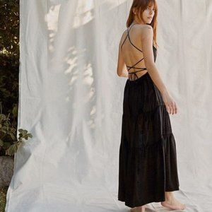 Christy Dawn Sable Velvet Delphine dress! 🖤